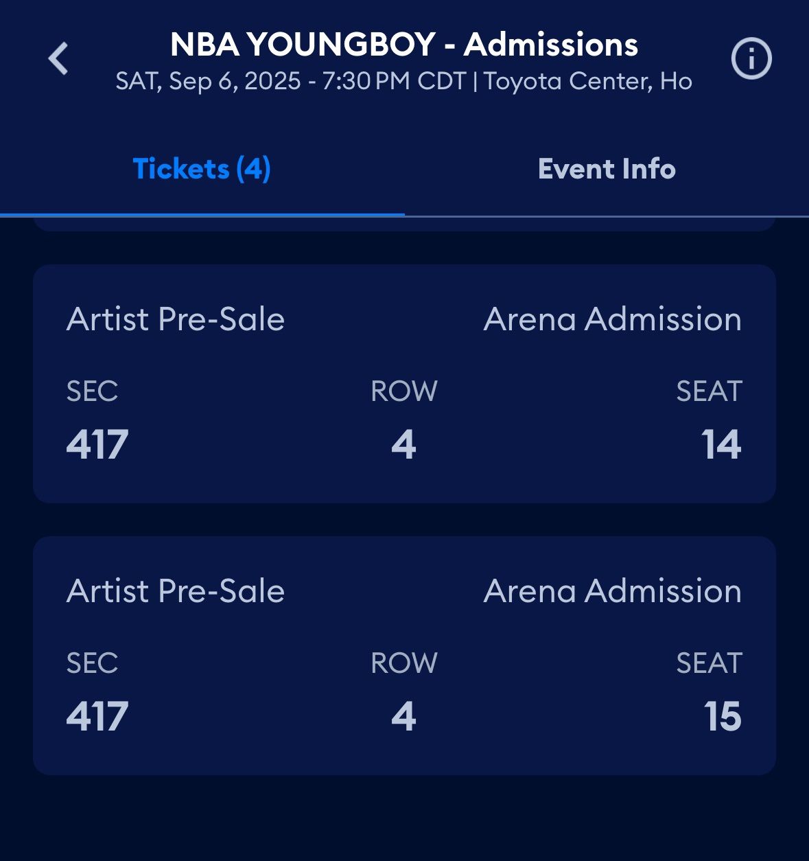 NBA YoungBoy Tickets