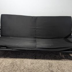 Black Metal Futon