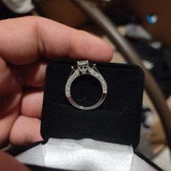 Engagement Ring And Wedding Ring. Kay Jewelers 