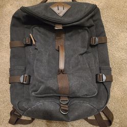 Hybrid Bag Crossover Duffel Backpack - Canvas - Olive/Brown