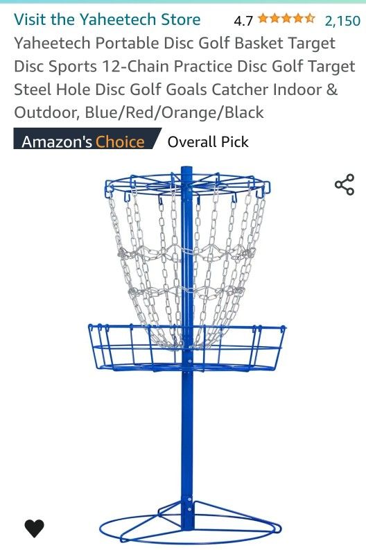 Frisbee Golf Baskets