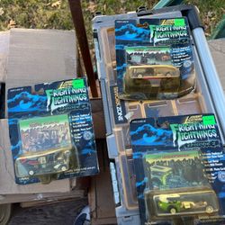 Johnny Lightning Meat Wagon Frightning Lightnings Episode 2 Set of 3 all for one price 