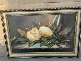 Large Painting In Frame
