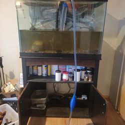 65 Gallon Fish Take With All Equipment 