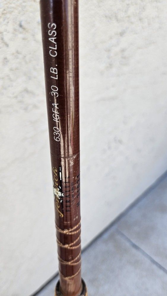 Fenwick Roller Rod and Dawia Rock Cod Rod