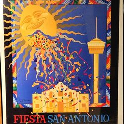 Fiesta San Antonio 2004 Framed Poster 