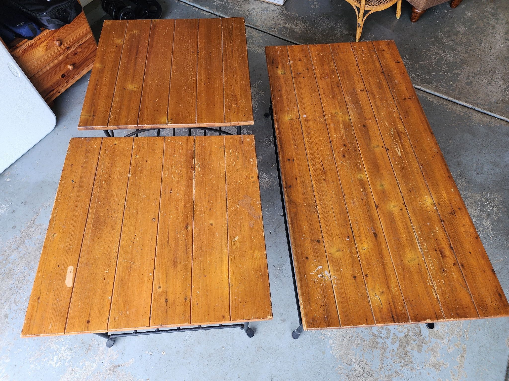 Coffee Table and End Tables For Sale