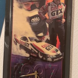 John Force 1997 Wall Clock