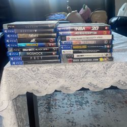 PS3 PS4 And Ps5 Games