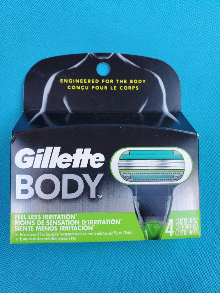 Gillette Body & Fusion Razor refills