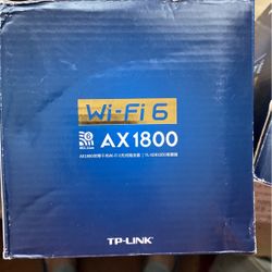 TP-link WiFi6 router