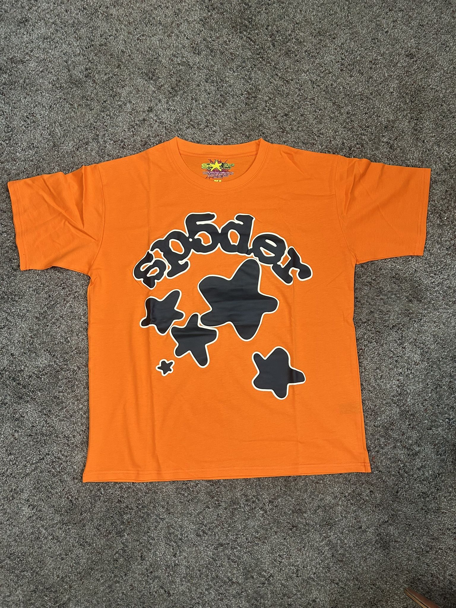 Orange Sp5der Worldwide T-Shirt