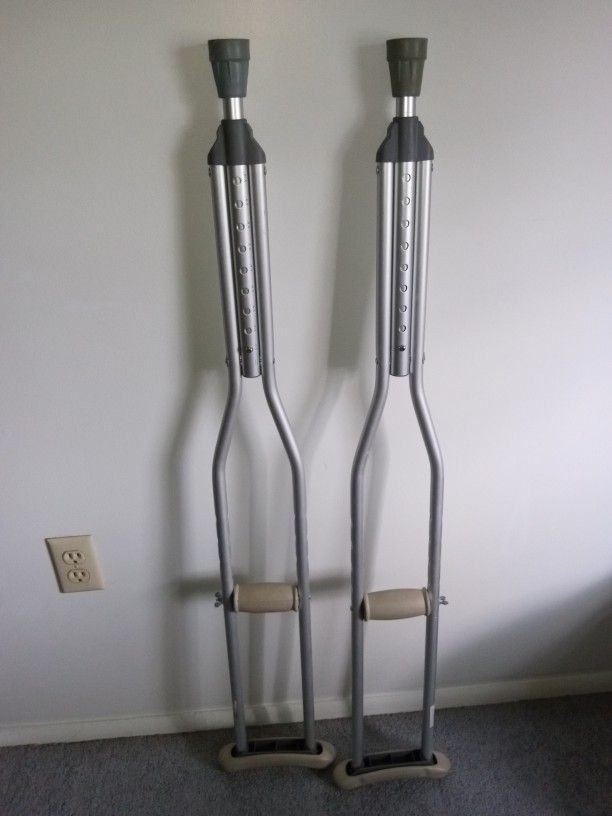 Crutches, All Sizes $10 Per Pair