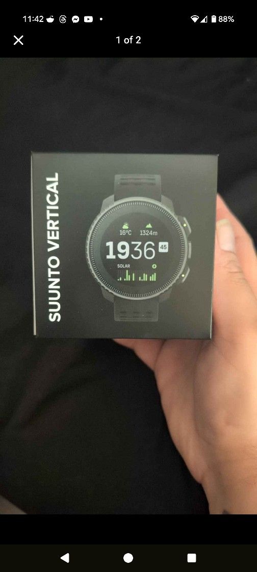 New Suunto Vertical Solar