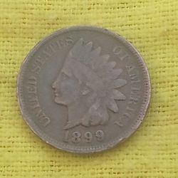 Indian Head Penny's 1897 & 1899
