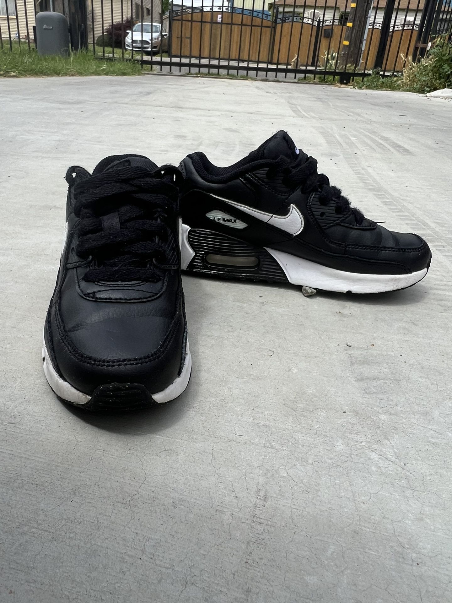 Nike Air Max Black Little Kids Size 13 C