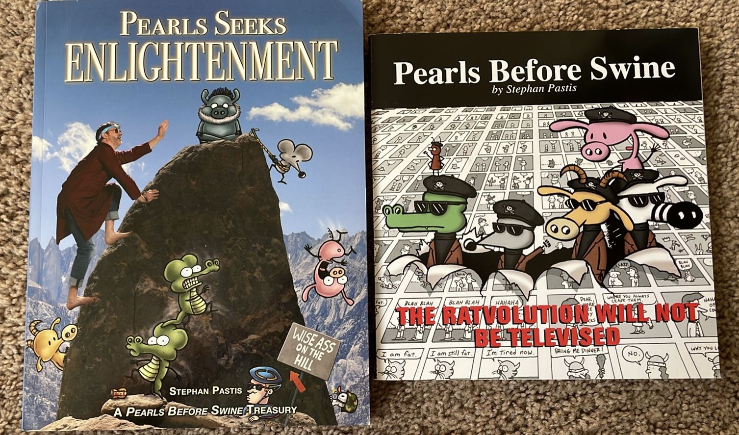 pearls before swine- 2 Books