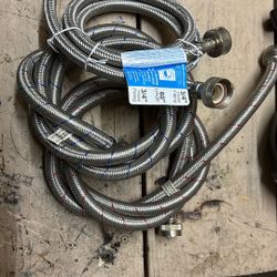 3 Various Hoses For Washer Dryer Etc