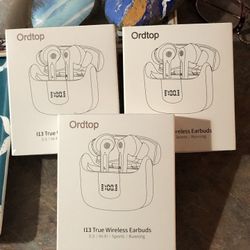 3 Pairs Wireless Earbuds 