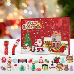 2024 Easter Gifts for Kids Toys Xmas Gift - 24 Different Surprises with Fidget Toys Cute Funny Ornaments for Toddlers Kids Girls Boys Teens Students