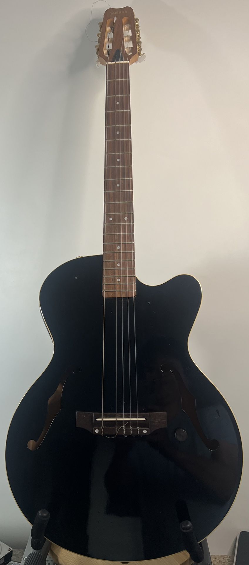 YAMAHA　AEX500N Used Yamaha aex500n Black Acoustic Electric Guitar Black | Guitar