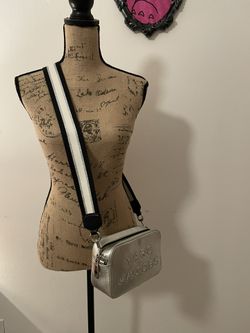 Authentic MARCJACOBS silver Crossbody