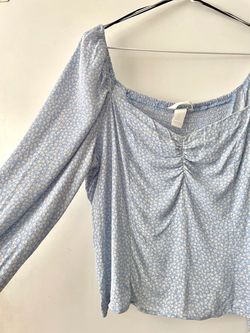 Light blue top size L