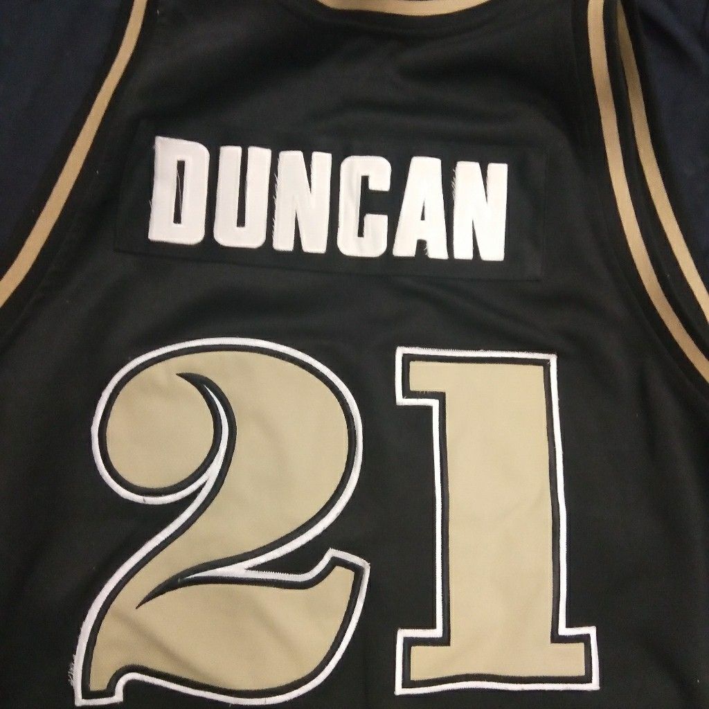 Wake Forest number 21 basketball jersey throwback