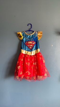 HALLOWEEN SUPERGIRL TODDLER SIZE COSTUME