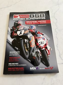 BSB Brands Hatch April 2008 Event Program