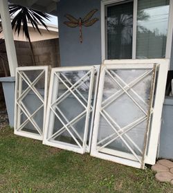 Wood Diamond Windows