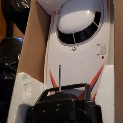Twin engine remote control speed boat 24"