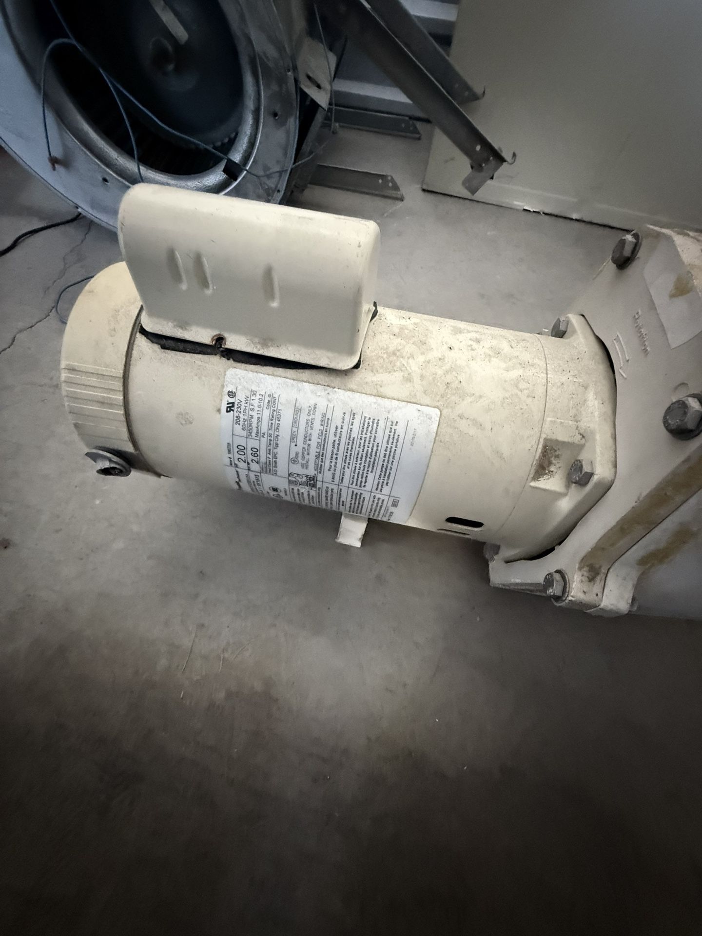 Pentair Pool Pump Motor