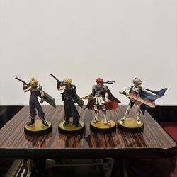 Nintendo Amiibo Super Smash Bros Cloud Roy Corrin Figures $20/each