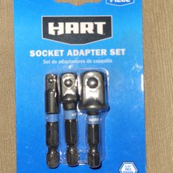 Hart Impact Driver Socket Adapter Set