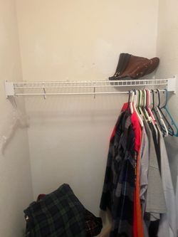 Closet shelves