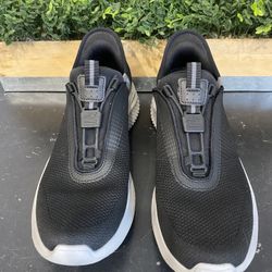 Hands Free Men Shoes Skechers Slip-Ins Black Comfort Memory Foam Air Cool 232405