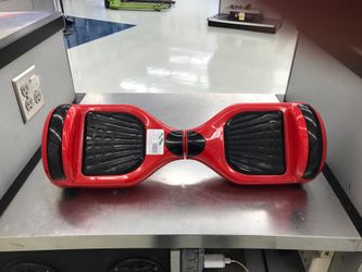 Red hoverboard