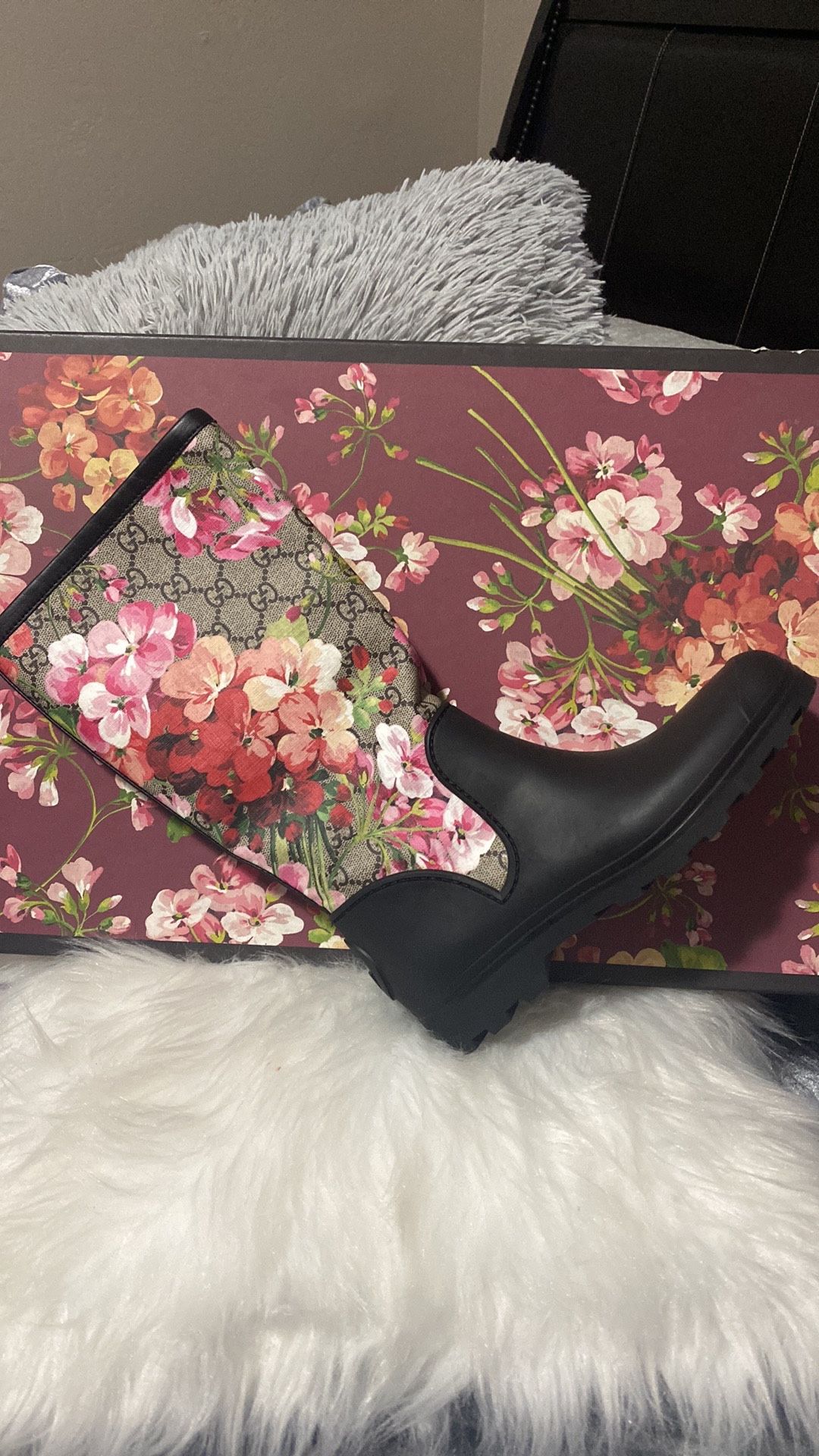 Authentic Gucci Rain Boots