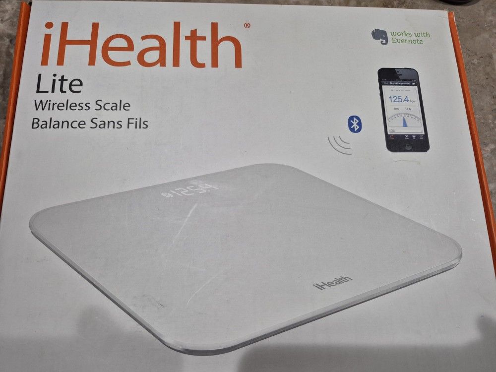 ihealth Lite Wireless Scale For Apple And Android// New