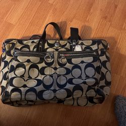 A Coach Diaper Bag