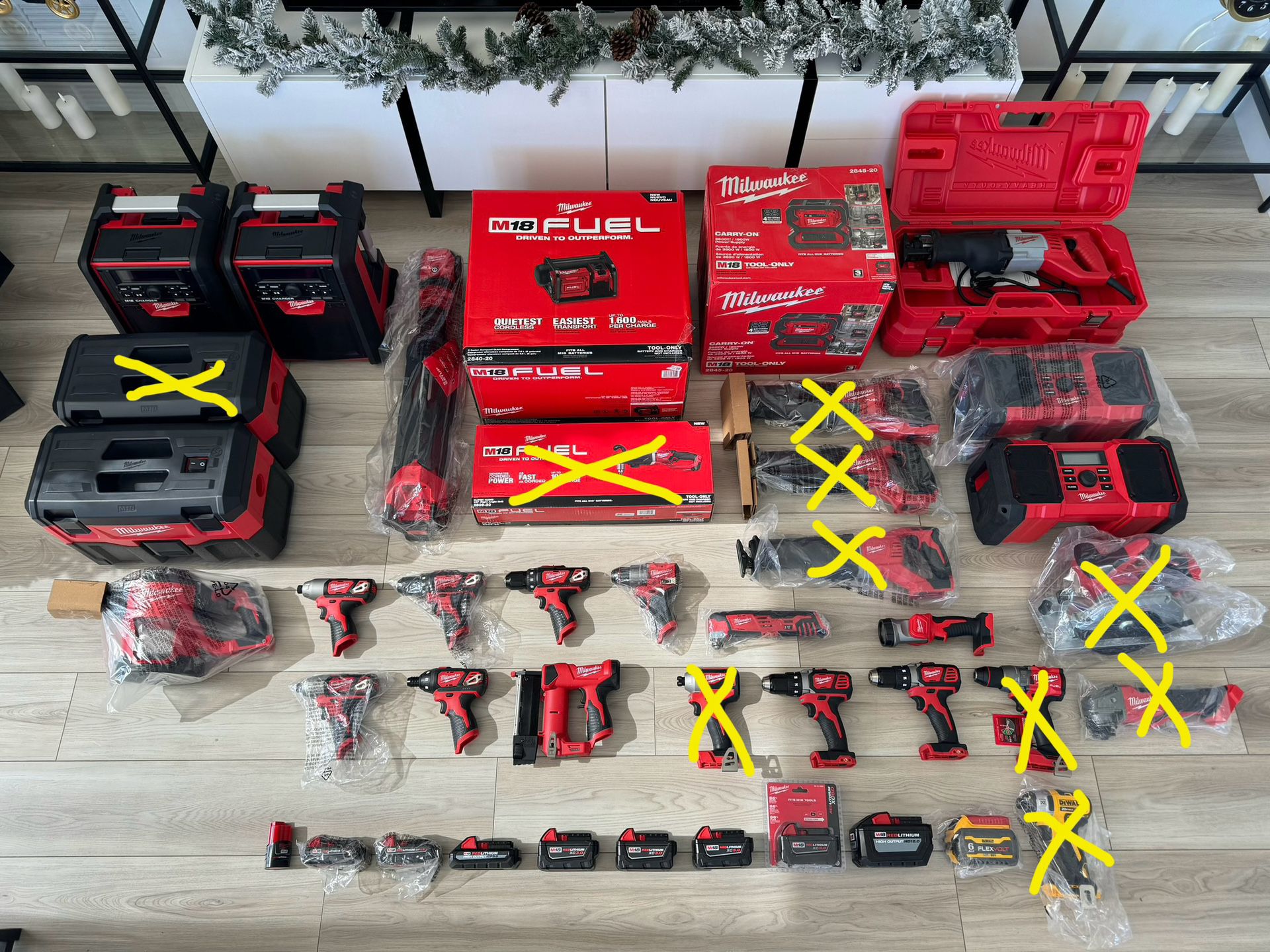 Milwaukee Tools (check Description For Model Numbers And Prices)