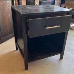 Black Nightstand / Side Table – $20 OBO