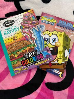 Two Coloring Books Bundle
