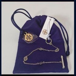 Brand New Tory Burch Logo Toggle Bracelet