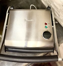 Breville Panini Press Duo Nonstick Sandwich Maker