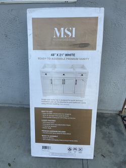 MSI Vanity / Sink