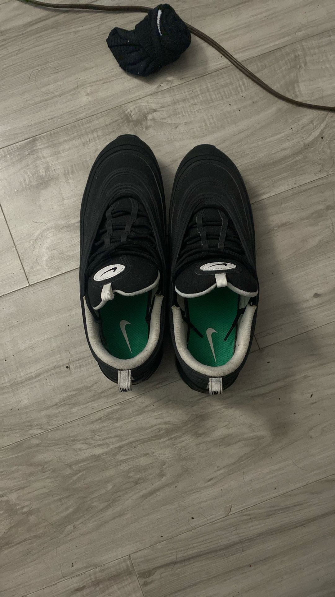 Air Maxes, Nike, Black , Custom, 12.5