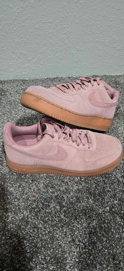 Nike Air Force 1 Low Particle Pink Gum AA0287-600 Women’s 8.5 No Box