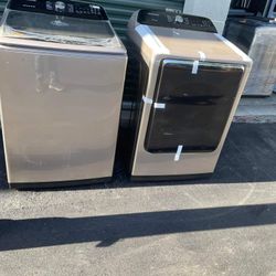 SAMSUNG TOPLOAD GAS SET 
